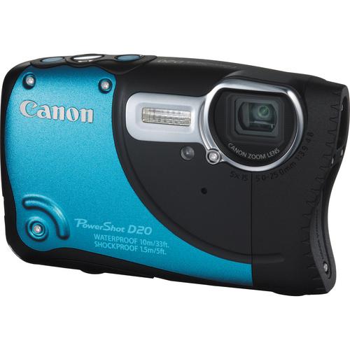 What features make Canon PowerShot D20 Digital Camera the best one?