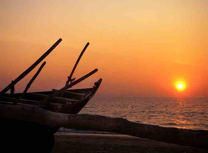 Goanese Beach, Sunset